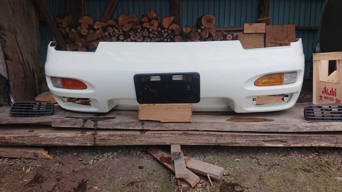 希少 180SX 純正 バンパー 中期 フロント パーツ 自動車、オートバイ