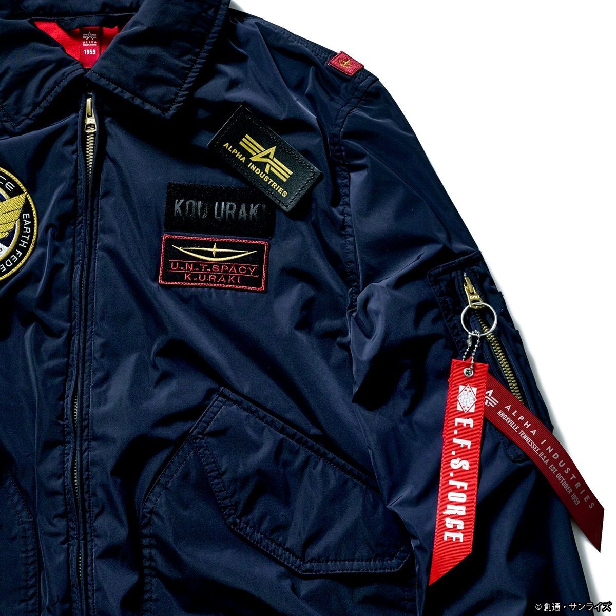 STRICT-G ALPHA INDUSTRIES MA-1 CWU-36P 機動戦士ガンダム0083 コウ 