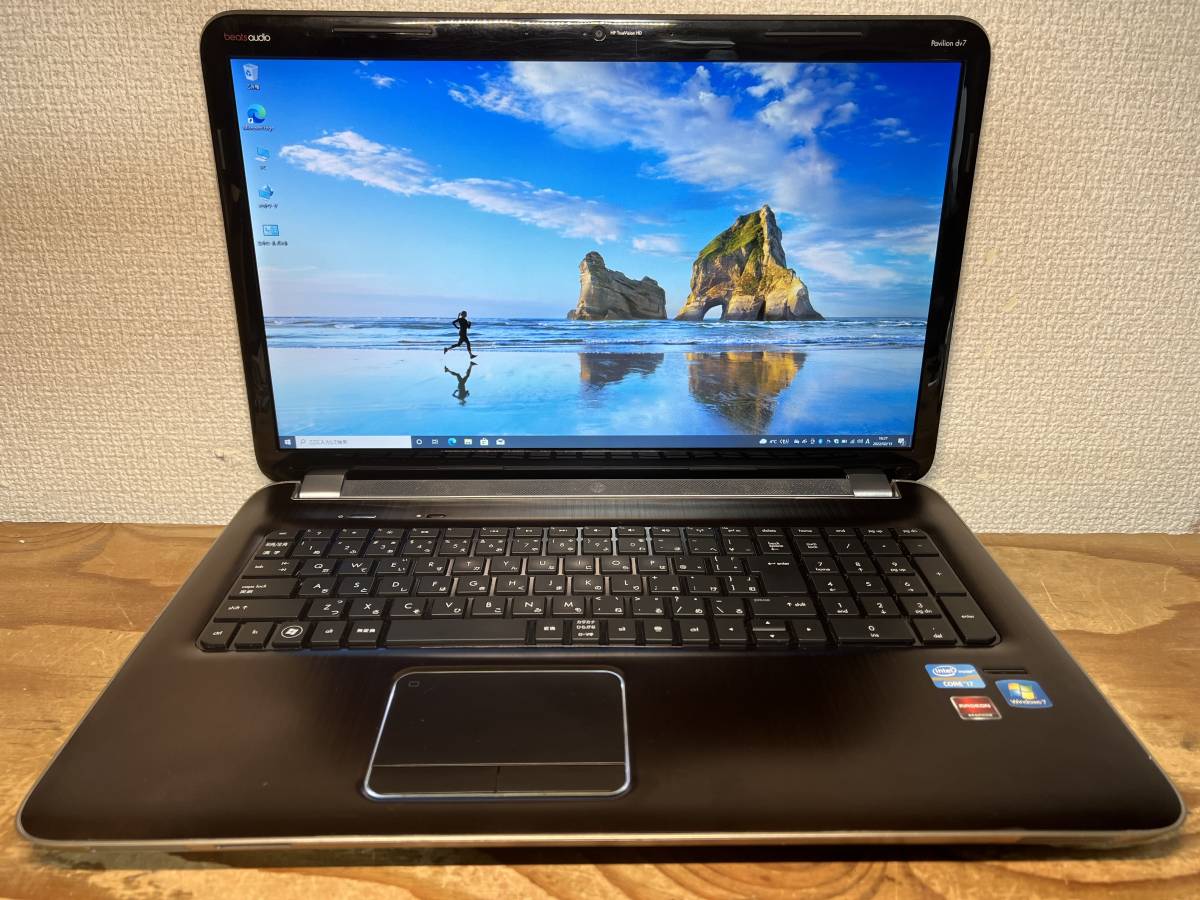 得価，セール 極速SSD搭載 WIN10 HP Pavilion dv7 Core I7-2630 2.0GHz 8G 128G+500G HD3000+AMD 6770M 1G OFFICE 2013搭載 東京即日発送(17インチ～)｜売買されたオークション情報、yahooの商品情報をアーカイブ公開 - オークファン HP