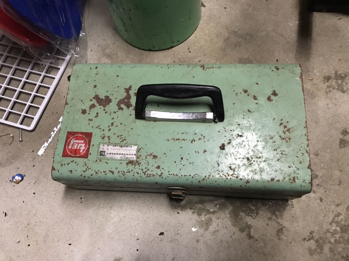 工具箱 トヨタ TOYOTA ツールボックス | 昭和レトロ 工具 工具箱 