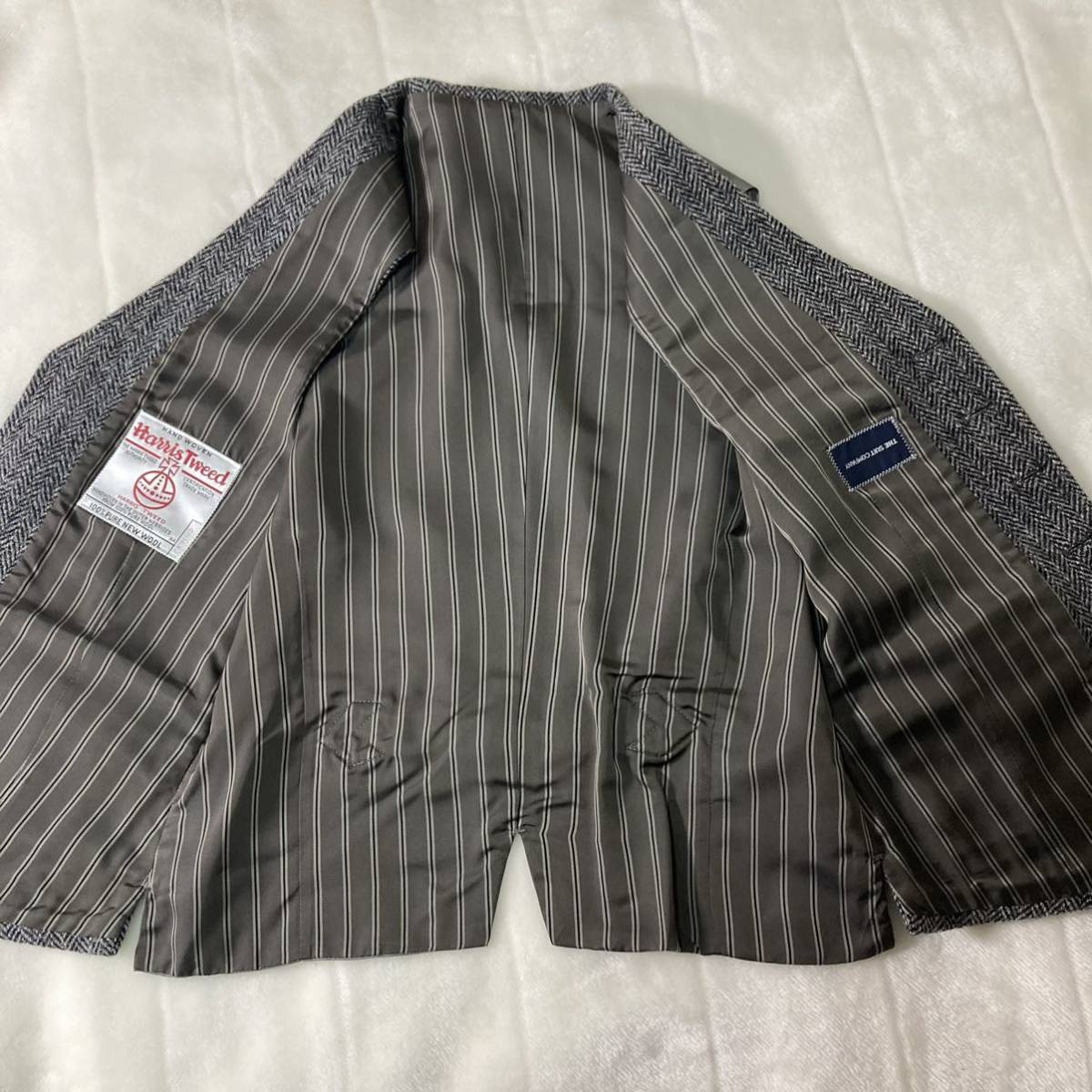 ☆新品同様☆圧巻！ヘリンボーン☆スーツカンパニー ハリスツイード 