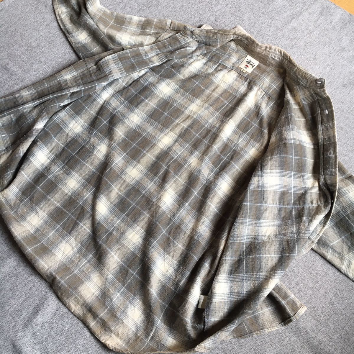 90s コムデギャルソンオム異素材シャツ美品グッドイナフ STUSSY
