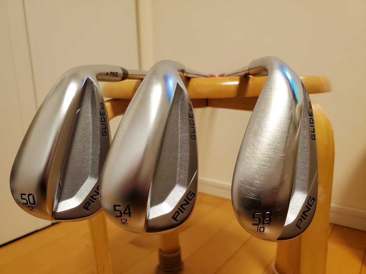 ベストセラー商品 【希少品：メーカーカスタム3本】ピンPing GLIDE3.0