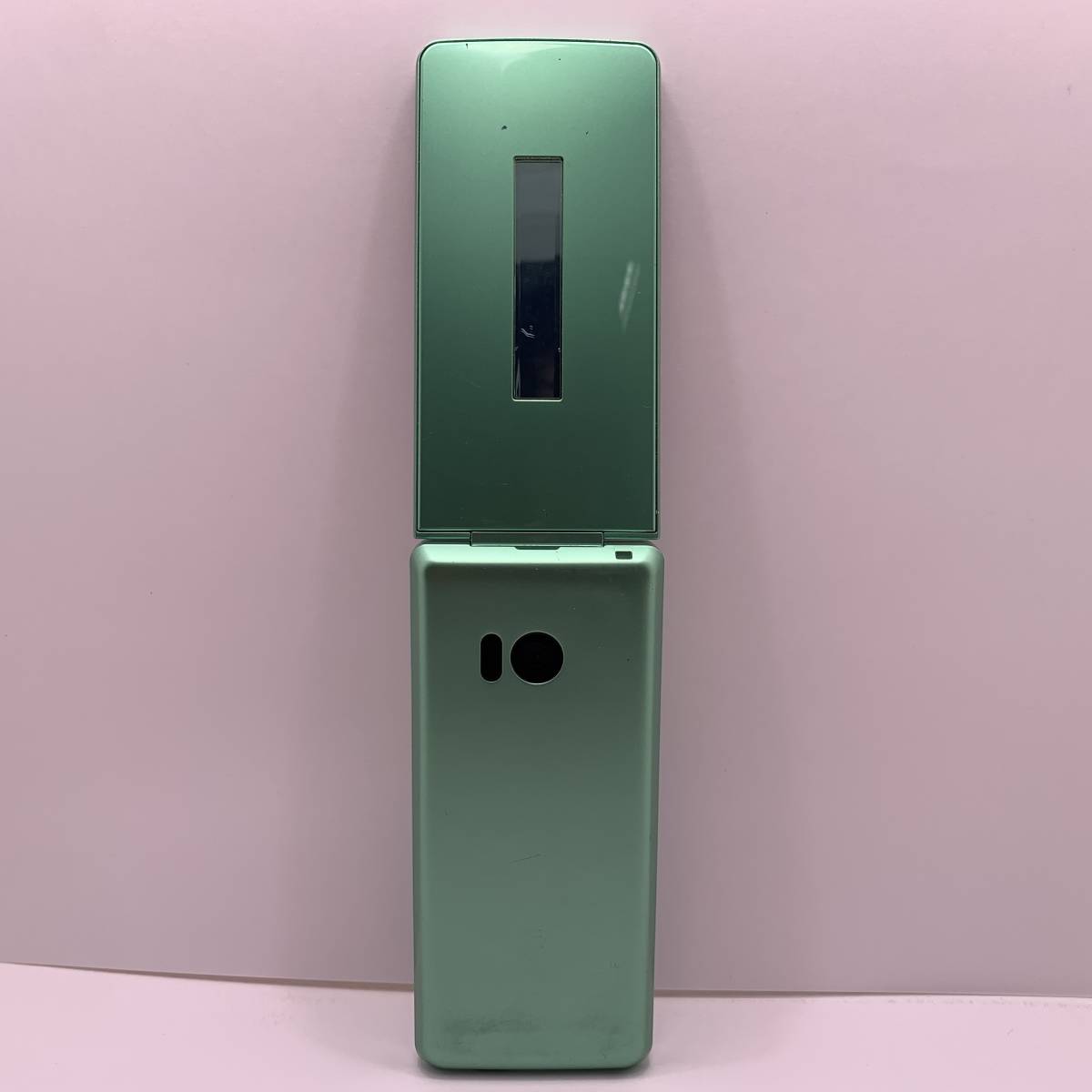 1円～】 AQUOS ケータイ3 806SH 8GB SIMフリー グリーン 判定〇
