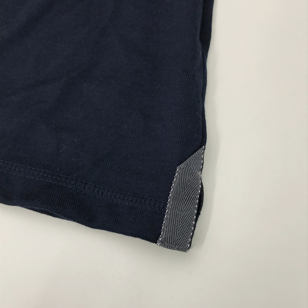 BRIEFING ハーフジップ長袖シャツ ネイビー/ブルー系　Lサイズ 新品】【即決】BRIEFING ブリーフィング ハーフジップ 長袖 Tシャツ
