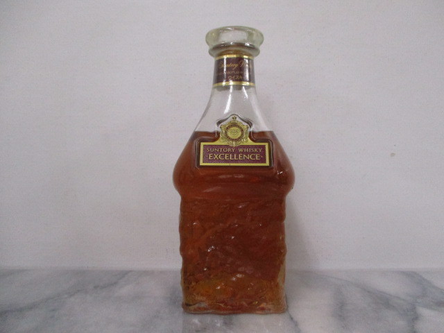 K59☆古酒☆1000円～☆未開栓☆SUNTORY WHISKY EXCELLENCE サントリー