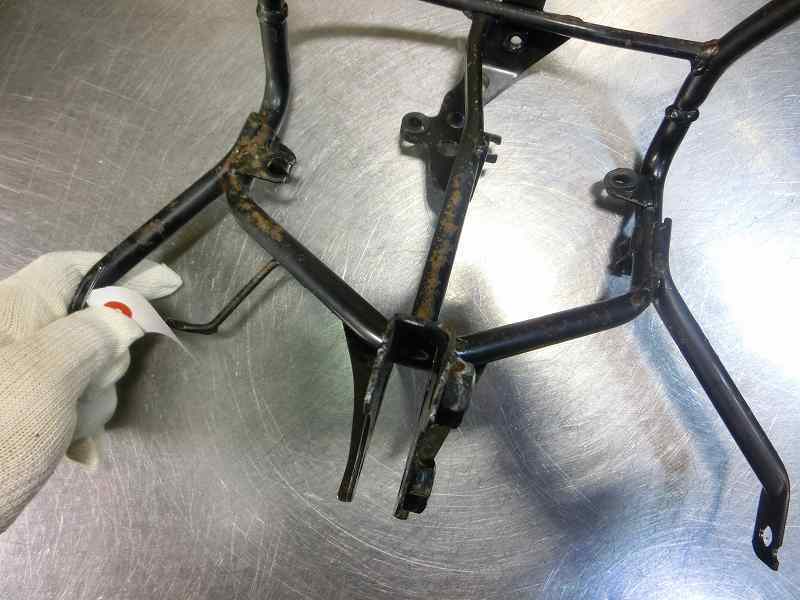 TZM50R アッパーカウルステー メーターステー。 TZM50R アッパー