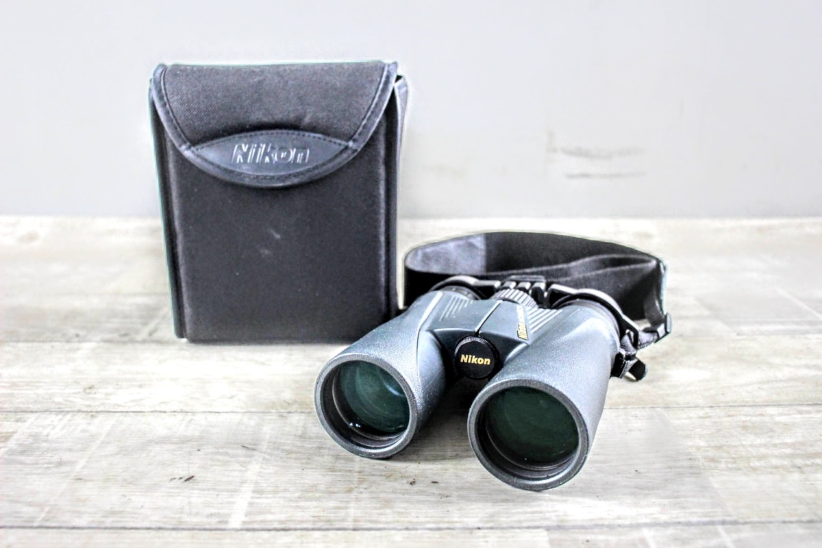No.493　NIKON　ニコン　双眼鏡　8×42　6.3°　ウォータープルーフ　収納ケース付 Nikon 双眼鏡 8x42 8倍 通販全品 World｜野鳥撮影やバード