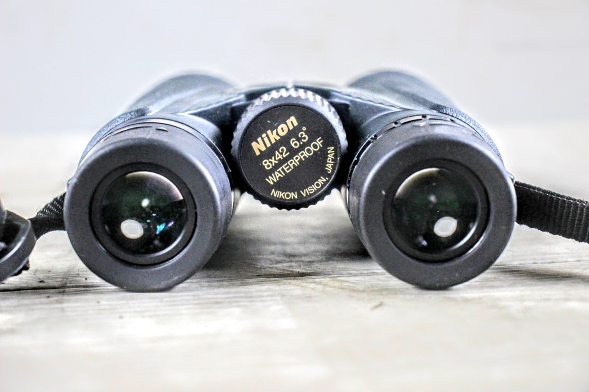 No.493　NIKON　ニコン　双眼鏡　8×42　6.3°　ウォータープルーフ　収納ケース付 Nikon 双眼鏡 8x42 8倍 通販全品 World｜野鳥撮影やバード