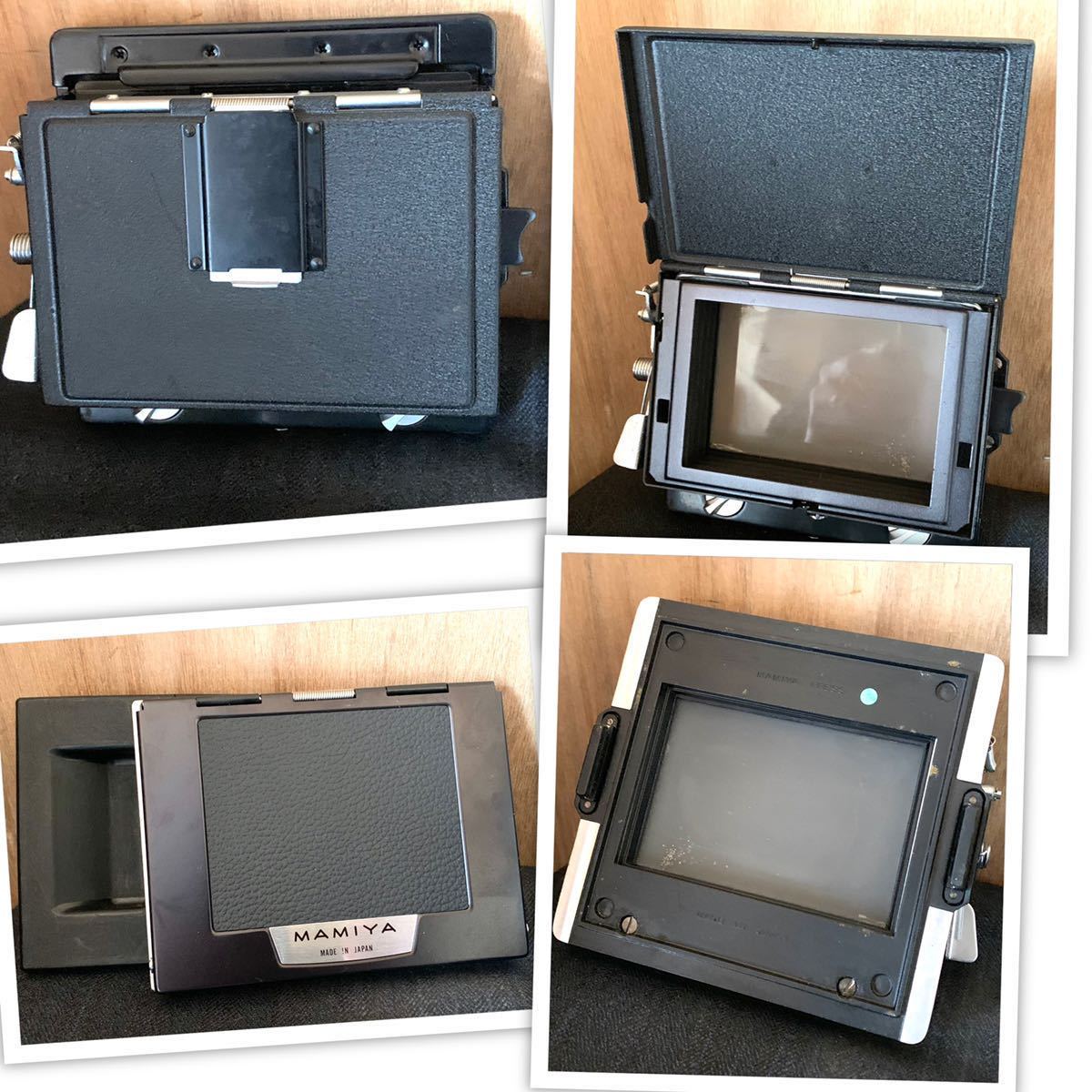 MAMIYA マミヤ universal ユニバーサル アダプター スペーサー ロールフィルムホルダー ポラホルダーなど 色々まとめ マミヤ MAMIYA UNIVERSAL #SHF108#01221 F4.7 FN18301Y