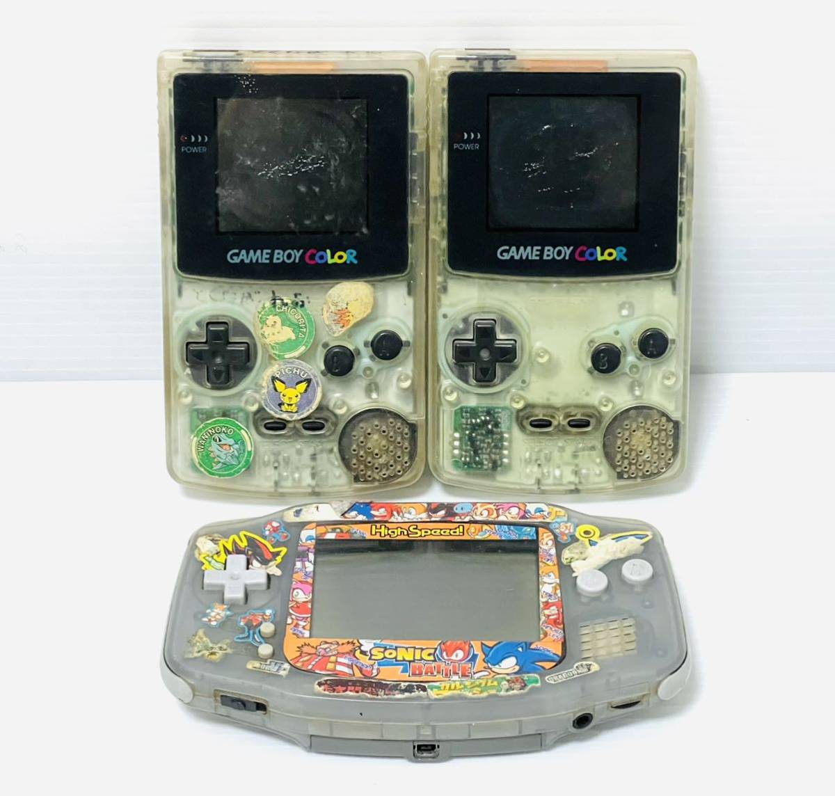 新作，大得価 1円〜 Nintendo 任天堂 ゲームボーイカラー GAMEBOY COLOR スケルトン GBC クリア ゲームボーイ 動作未確認 ジャンク(本体)｜売買されたオークション情報、yahooの商品情報をアーカイブ公開 - オーク 本体、アクセサリー