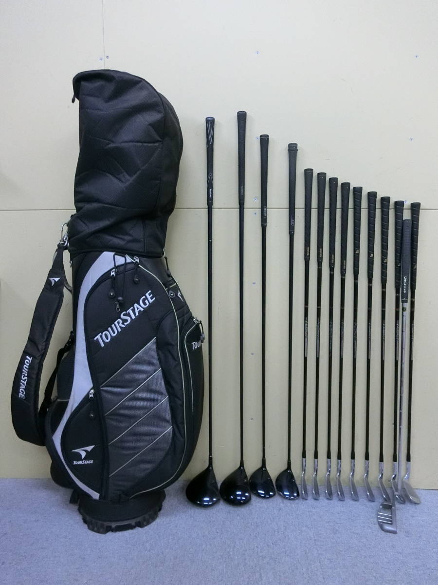ミズノプロオーダースパイク 27.0cm C849 BRIDGESTONE ブリヂストン メンズゴルフクラブ14本セット※Dr