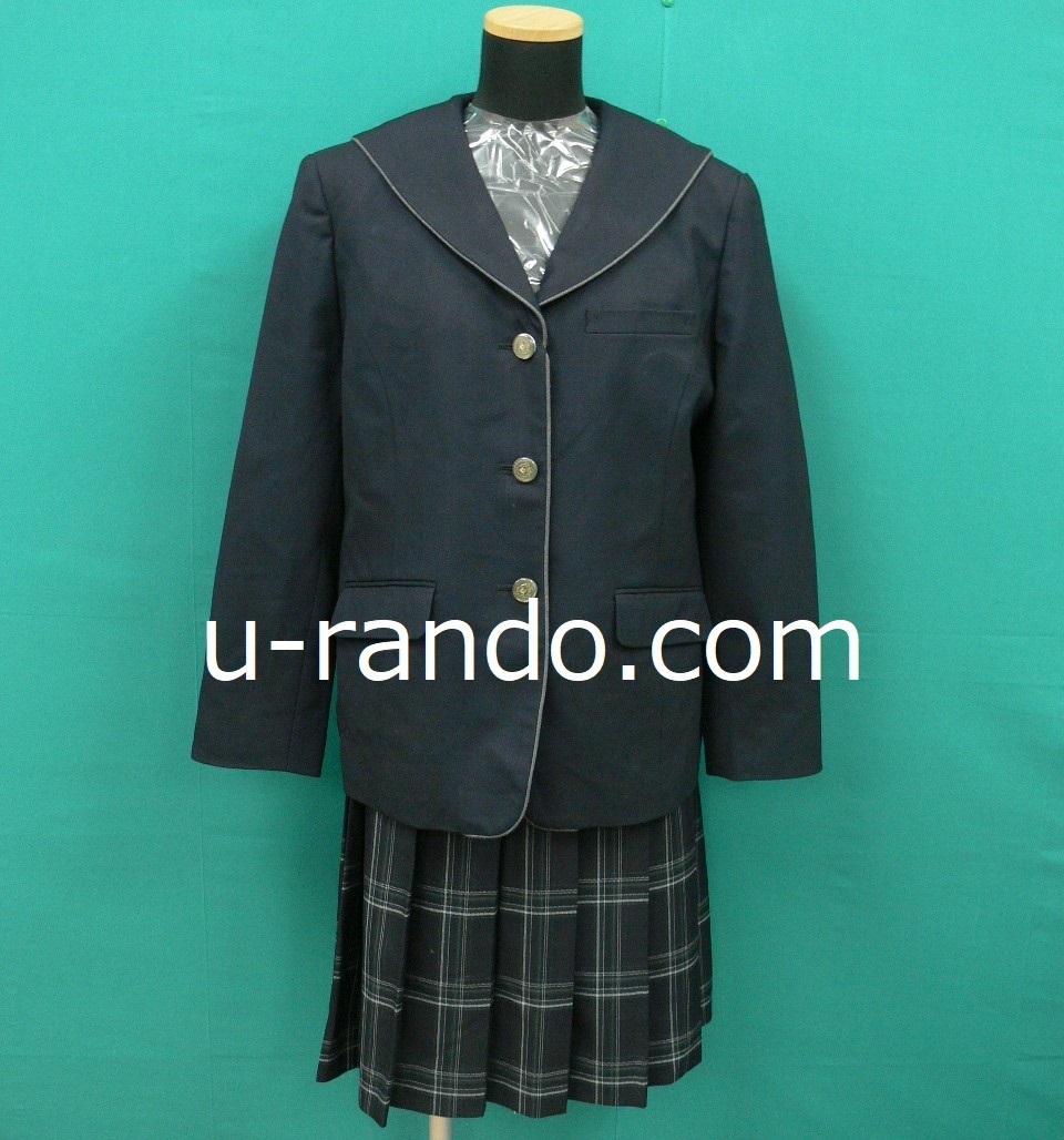 コスプレ衣装 #0633 大きなサイズ 紺系セーラーブレザーとチェックの冬スカートセット サイズ15R(学生服)｜売買されたオークション情報、yahooの商品情報をアーカイブ公開 - オークファン 学生服