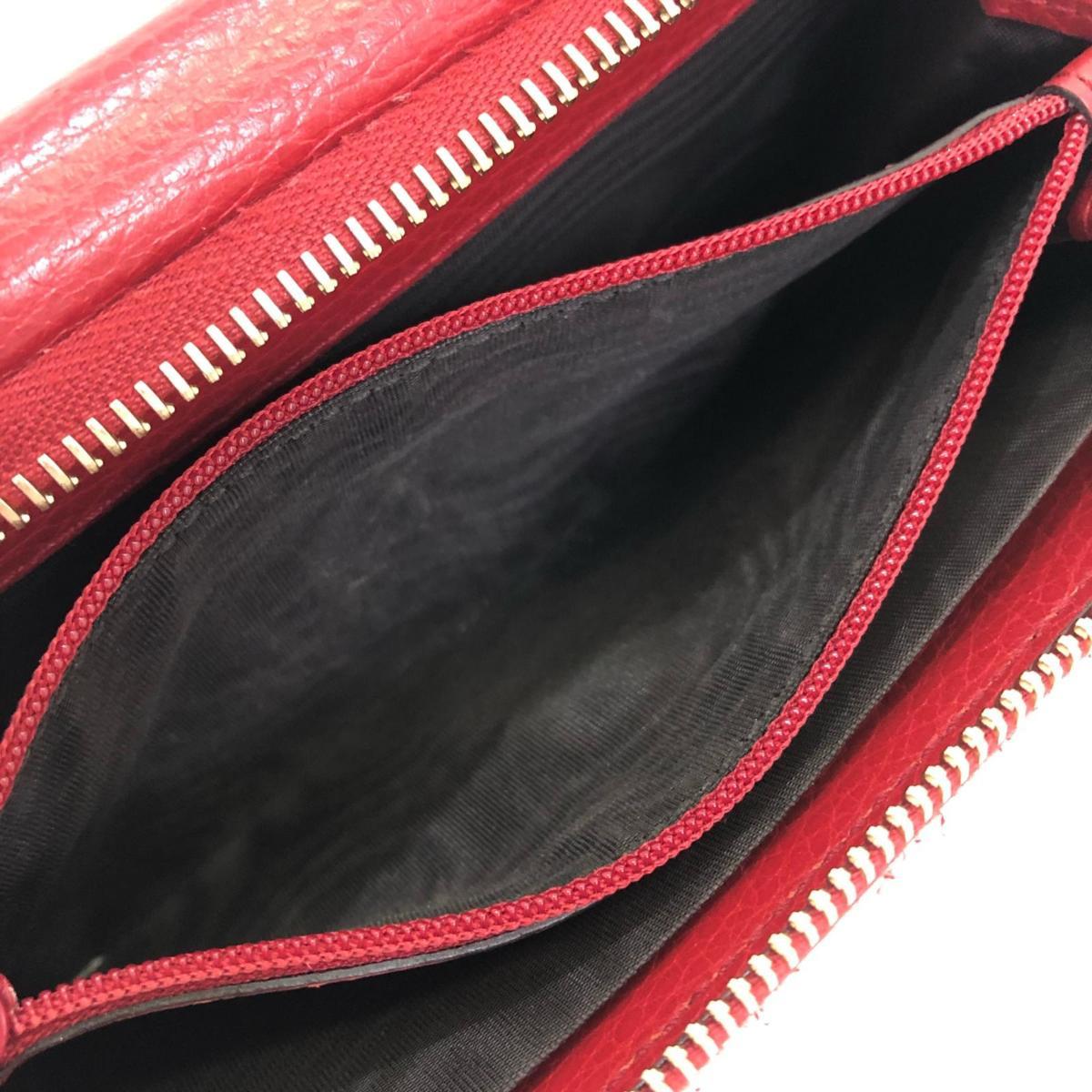 GUCCI グッチ インターロッキングG 二つ折り長財布 ラウンドファスナー 