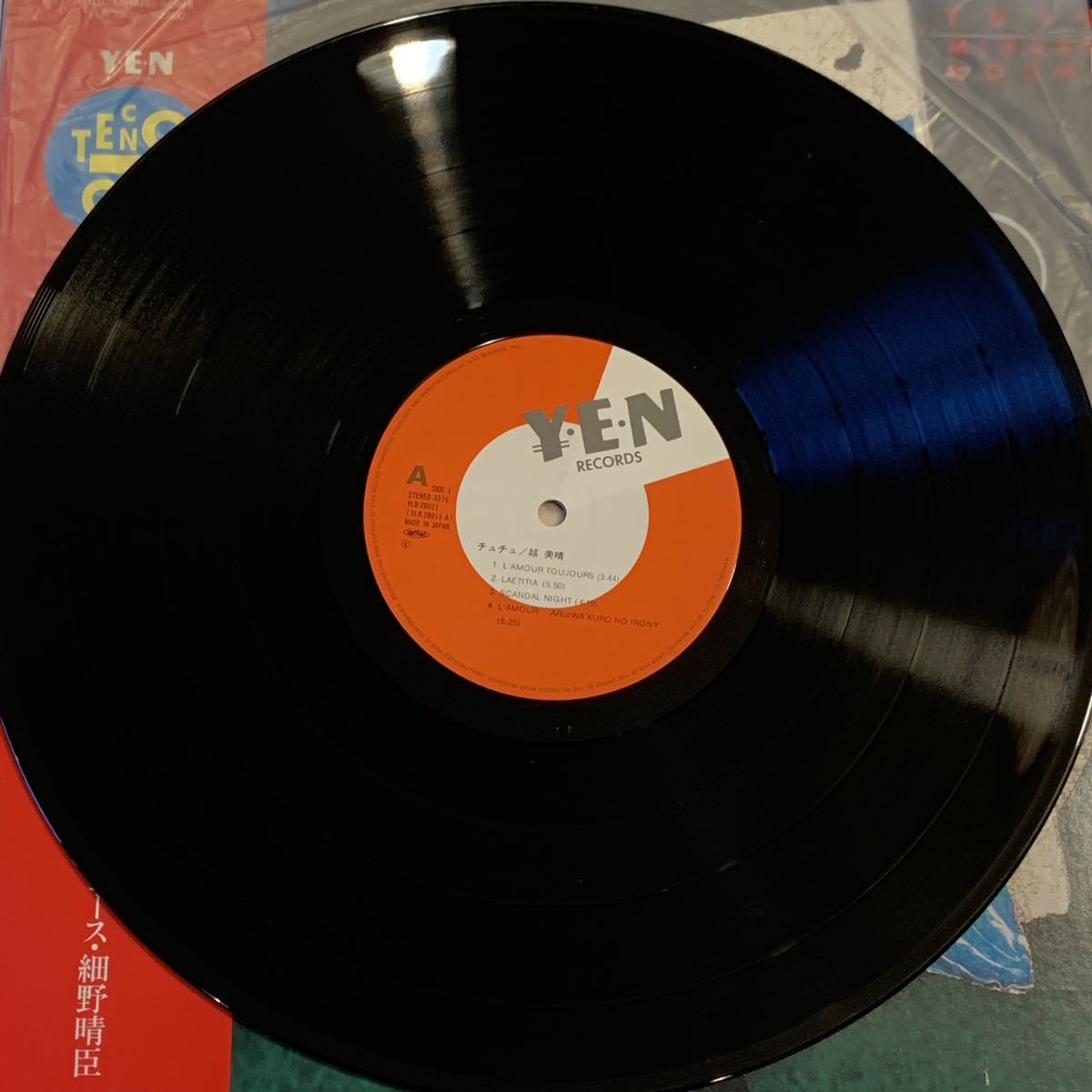 越美晴 チュチュ MIHARU KOSHI TUTU 細野晴臣 HARUOMI HOSONO YLR