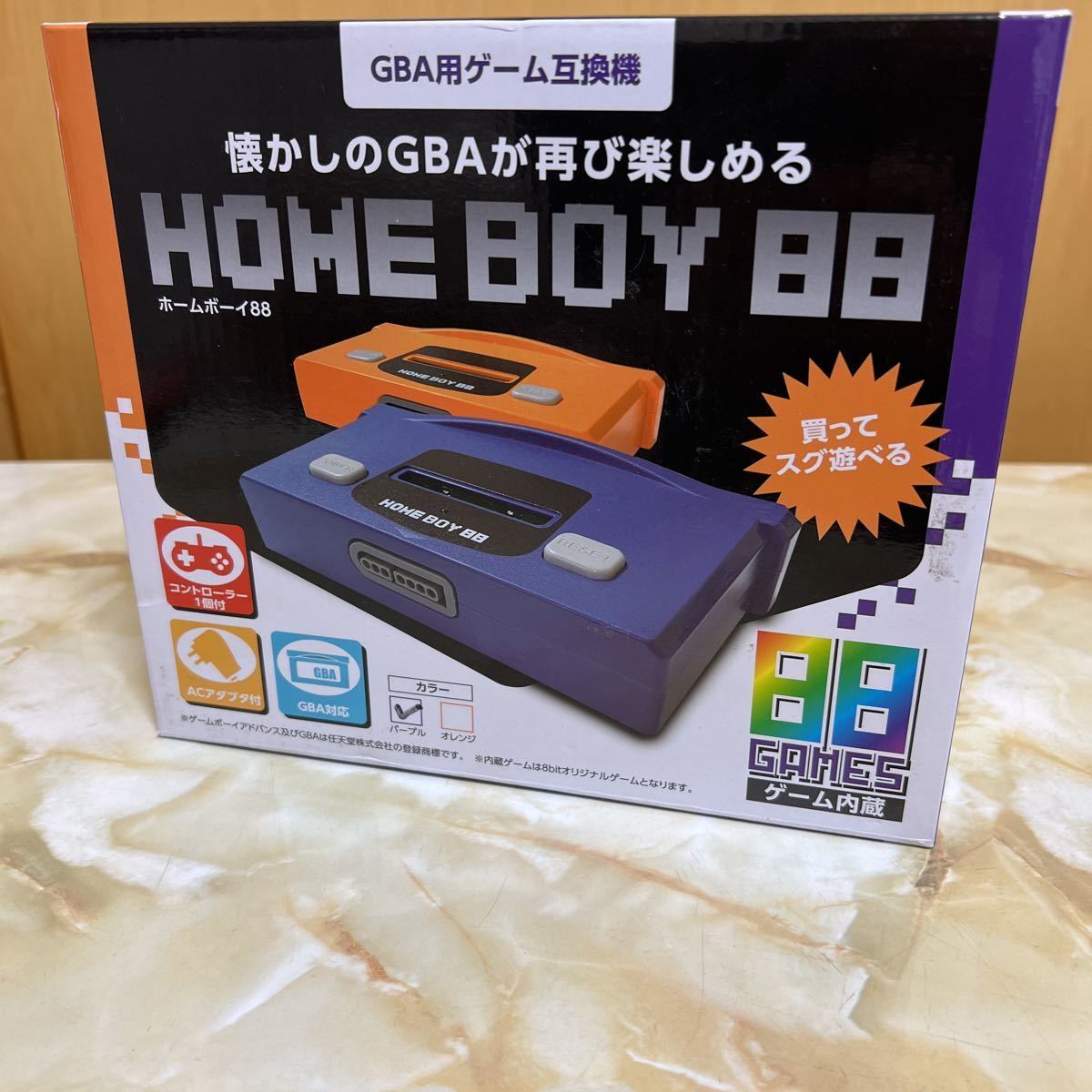  HOME BOY 88 ゲームボーイアドバンス互換機 パープル ホームボーイ88(本体)｜売買されたオークション情報、yahooの商品情報をアーカイブ公開 - オークファン 本体