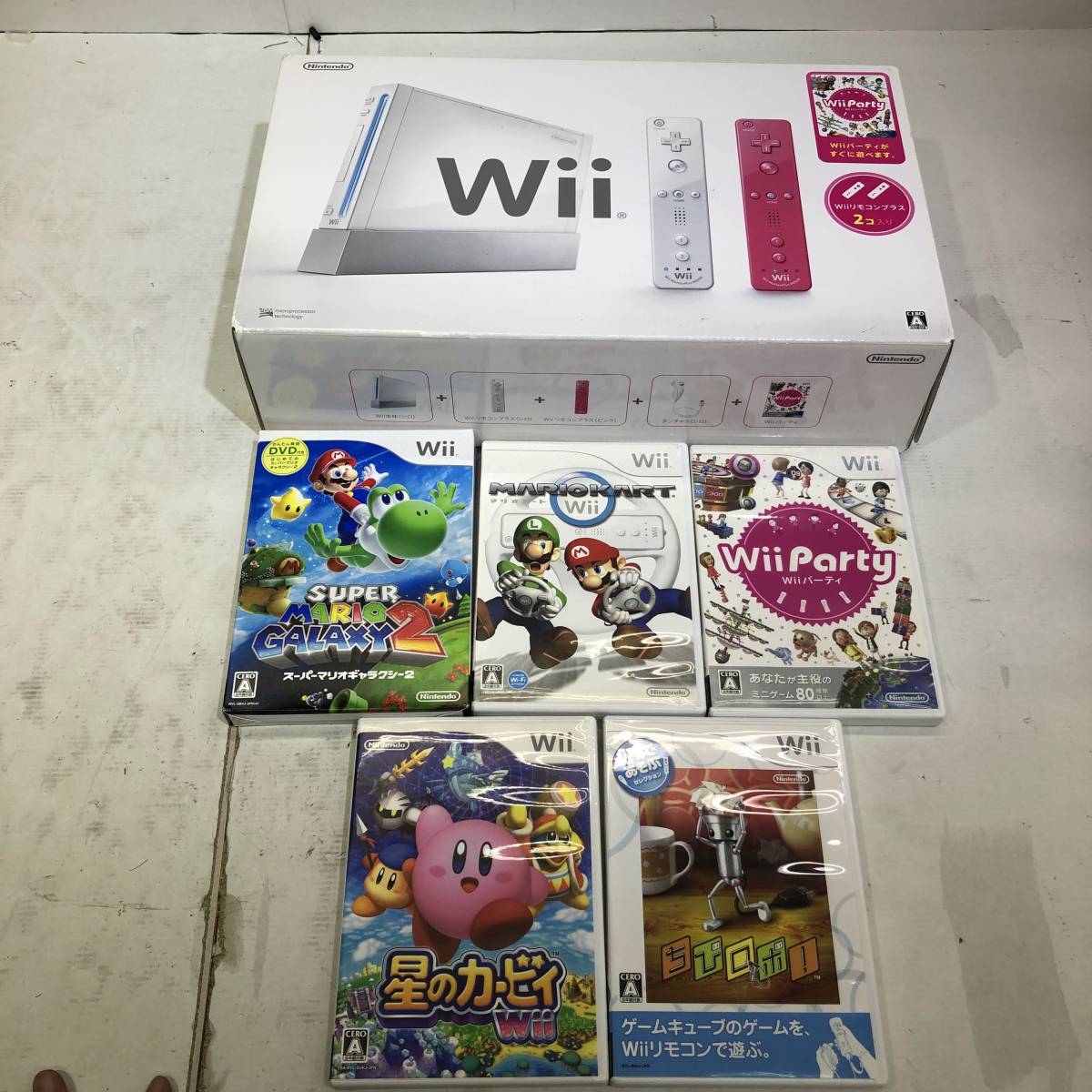 WiiU スポーツプレミアムセット ソフト4本 ヨッシーリモコン まとめ 