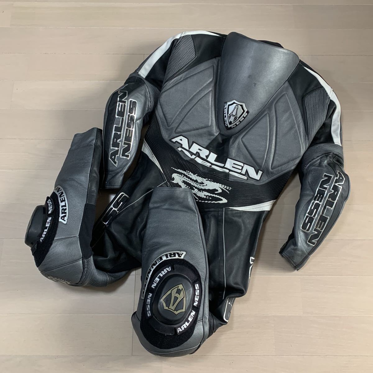 アレンネス レーシングスーツ ARLEN NESS 革ツナギ 50 Lサイズ