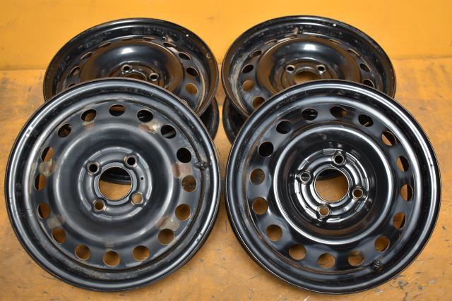  220120502147210 TOPY製 スチールホイール 14&times;5J +39 4穴 PCD100 ハブ径60mm 4本セット(社外品)｜売買されたオークション情報、yahooの商品情報をアーカイブ公開 - オークファン 4穴