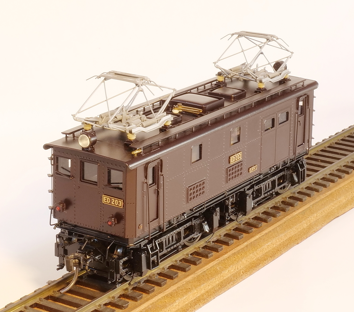 ◇夢屋 国鉄ED20形電気機関車 3号機 真鍮ボディー(機関車)｜売買された