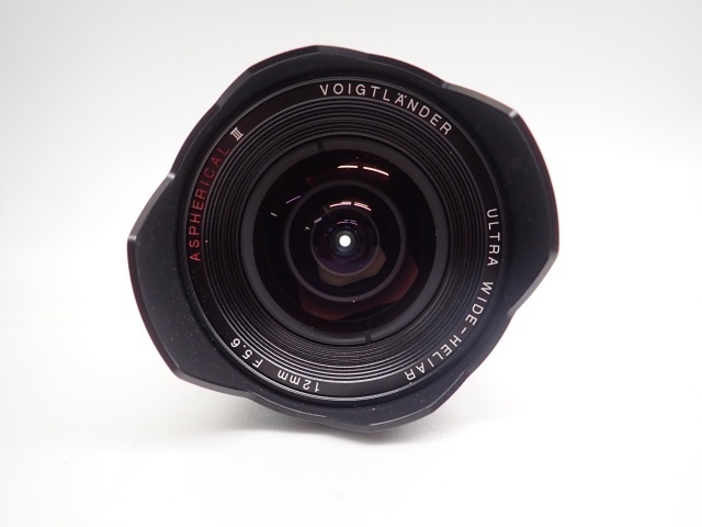 Voigtlander レンズ ULTRA WIDE-HELIAR 12mm F5.6 Aspherical III フォクトレンダー Eマウント ∩ 64B40-5 12mm Voigtlander F5.6 Voigtlanderブランド 新品 レンジ