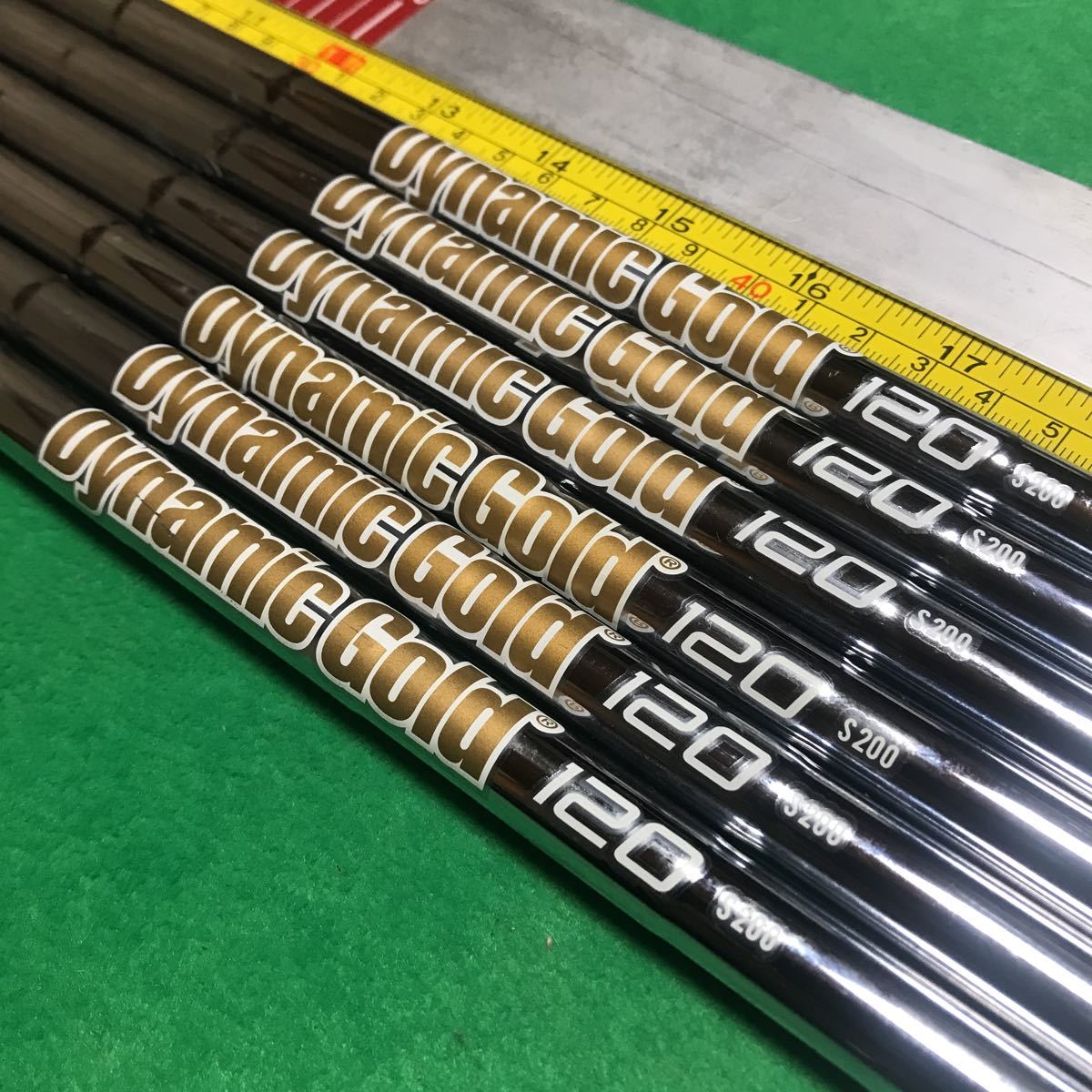 TRUETEMPER dynamic gold120 S-200 39.5〜37.0 6本セット