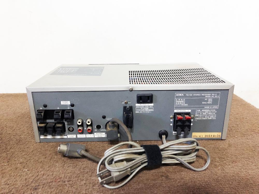 ◎☆ジャンク扱い品 中古☆AIWA アイワ コンポ カセットデッキ/AM・FM