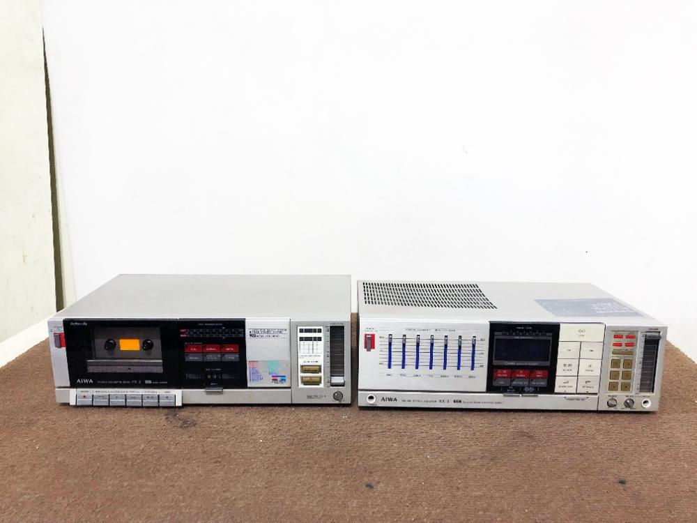 ◎☆ジャンク扱い品 中古☆AIWA アイワ コンポ カセットデッキ/AM・FM
