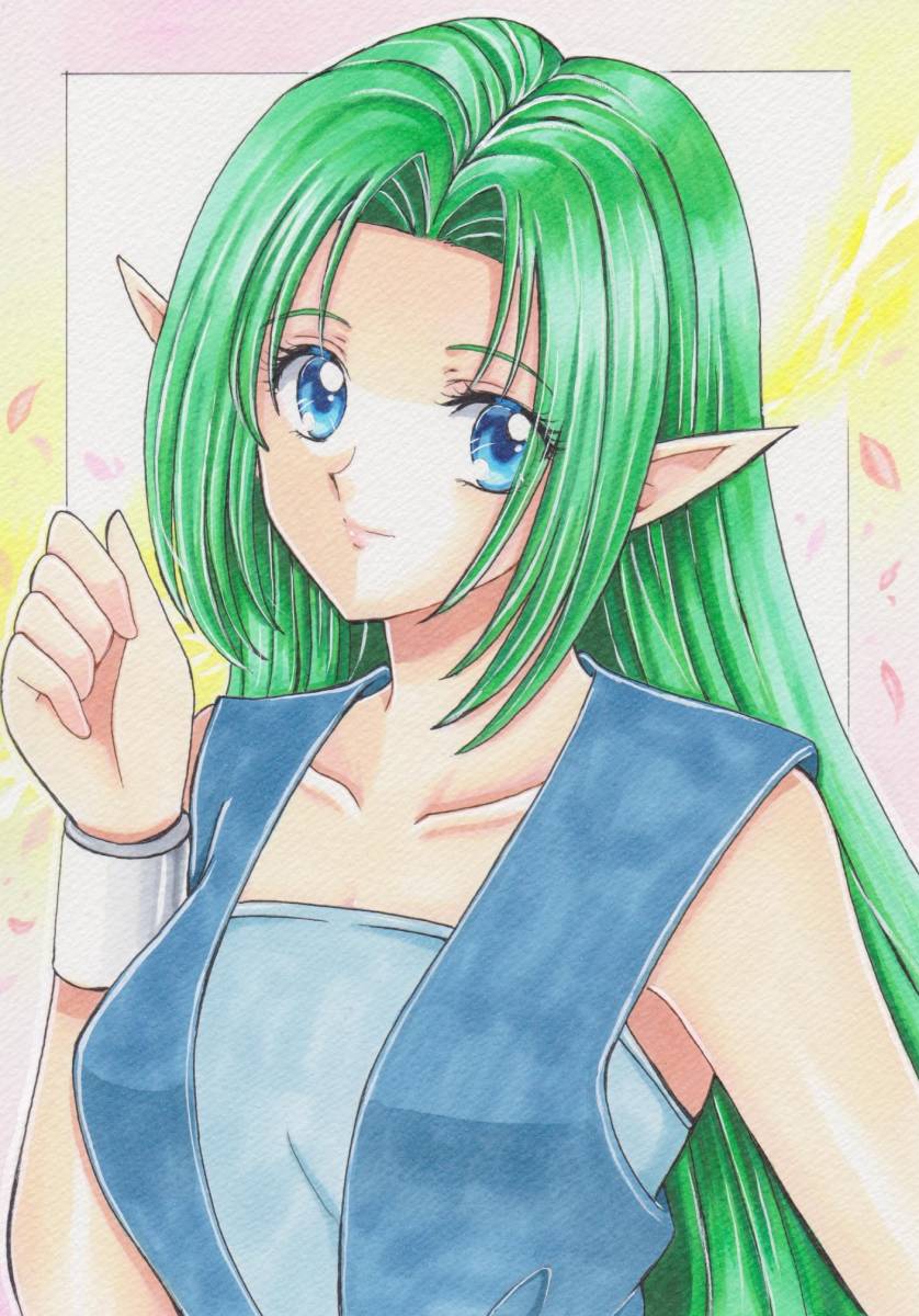 同人手描きイラスト ドラクエ シンシア B5 画用紙 難有 手描きイラスト 売買されたオークション情報 Yahooの商品情報をアーカイブ公開 オークファン Aucfan Com