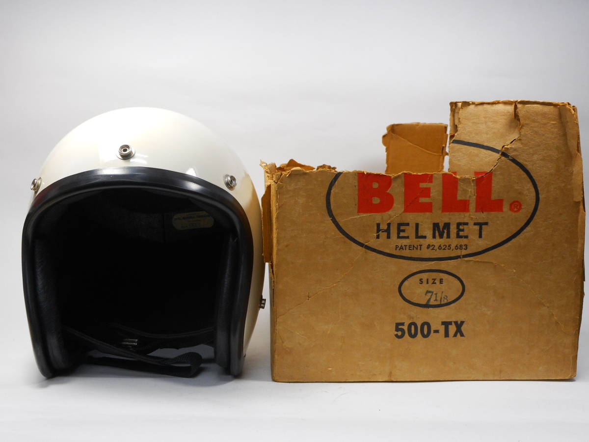60s BELL 500TX 1962 7 1/8 オリジナル箱付！ ☆ 60年代 ベル RT  