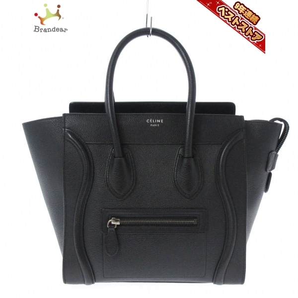 セリーヌ CELINE ハンドバッグ ラゲージマイクロショッパー ドラムド 