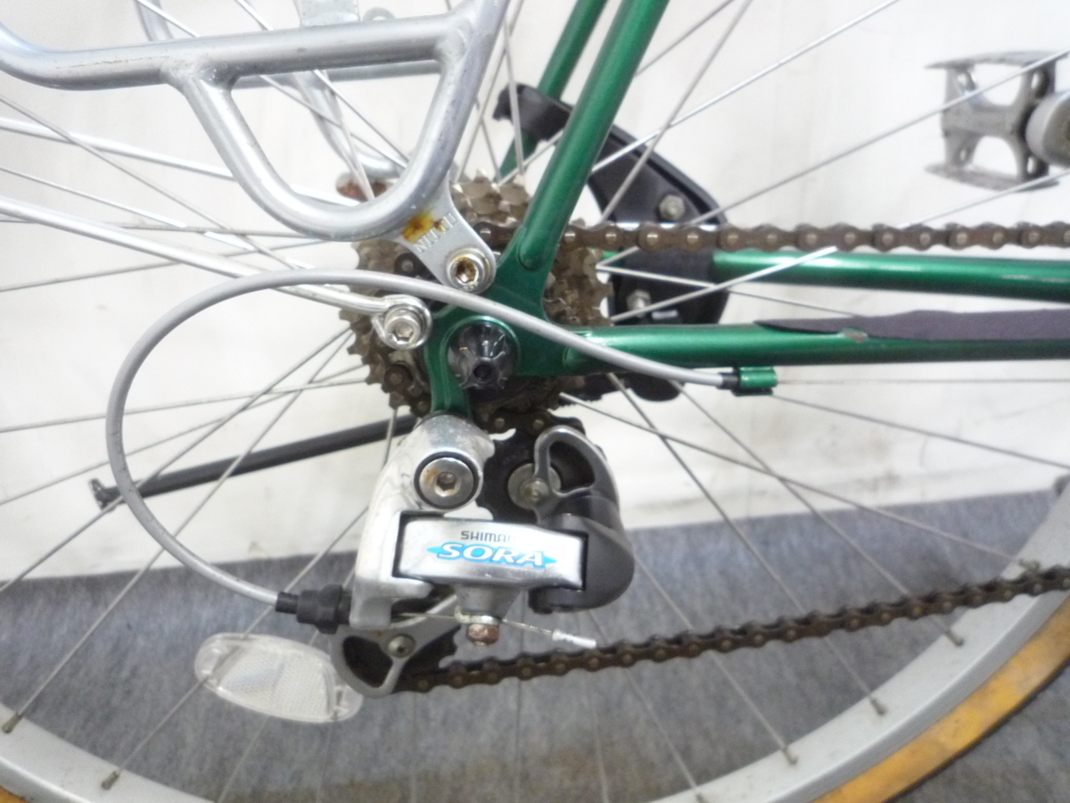 ランドナー 丸石 エンペラー ツーリングマスター クロモリフレーム 3×8