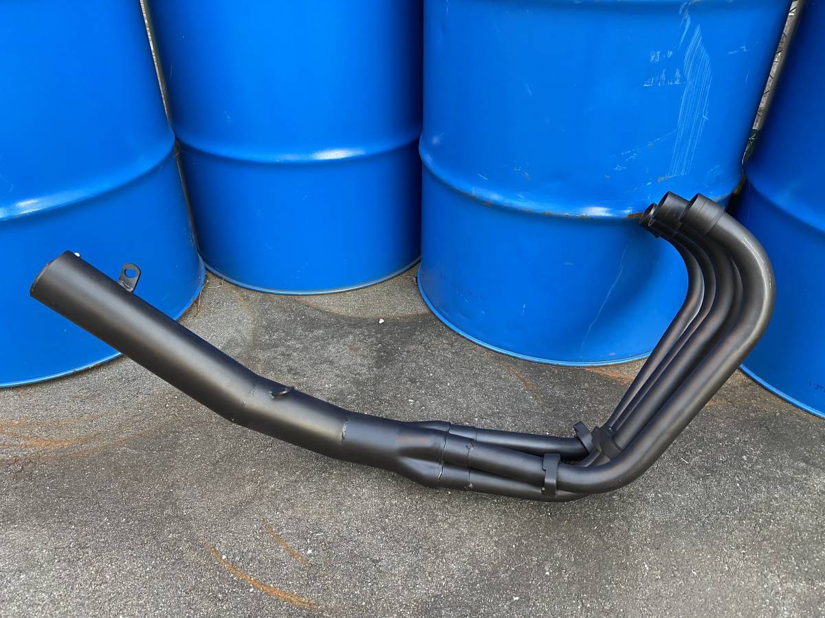 Z400FX 分割 Yタイプ ショート管 黒 70π/社外 マフラー BEETキジマ