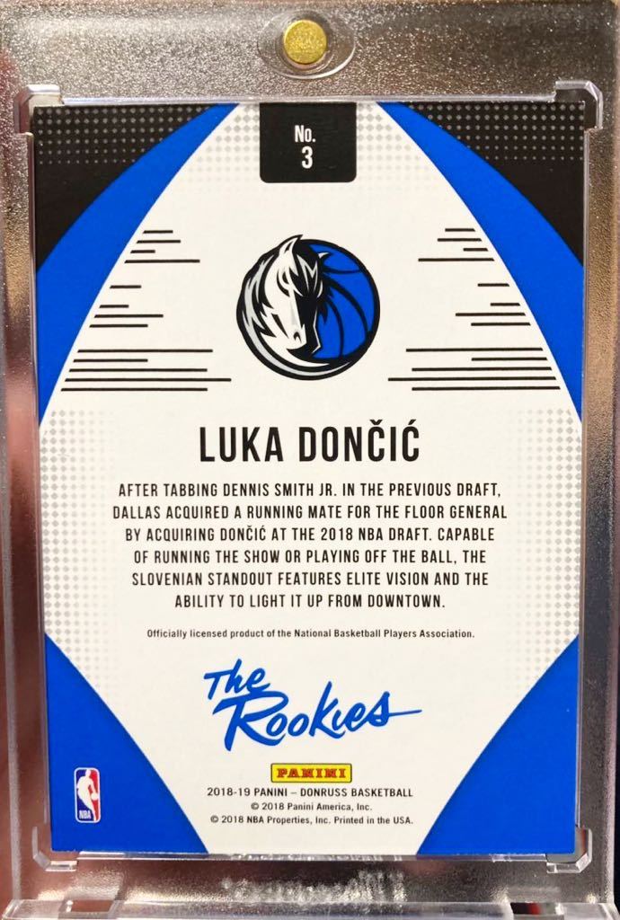 Luka Doncic RC 2018-19 PANINI DONRUSS ルカ・ドンチッチ NBA Rookie 