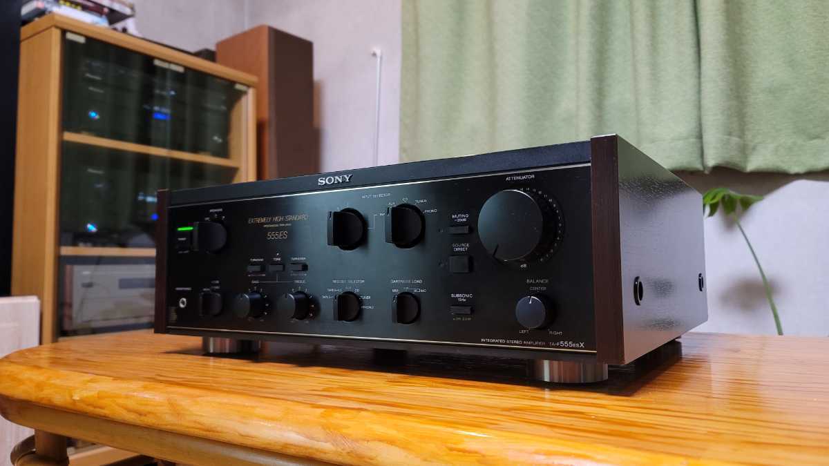 ソニー 分解整備済 SONY プリメインアンプ TA-F555ESX シリーズ中最強