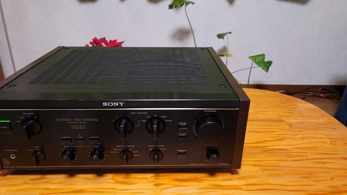 ソニー 分解整備済 SONY プリメインアンプ TA-F555ESX シリーズ中最強