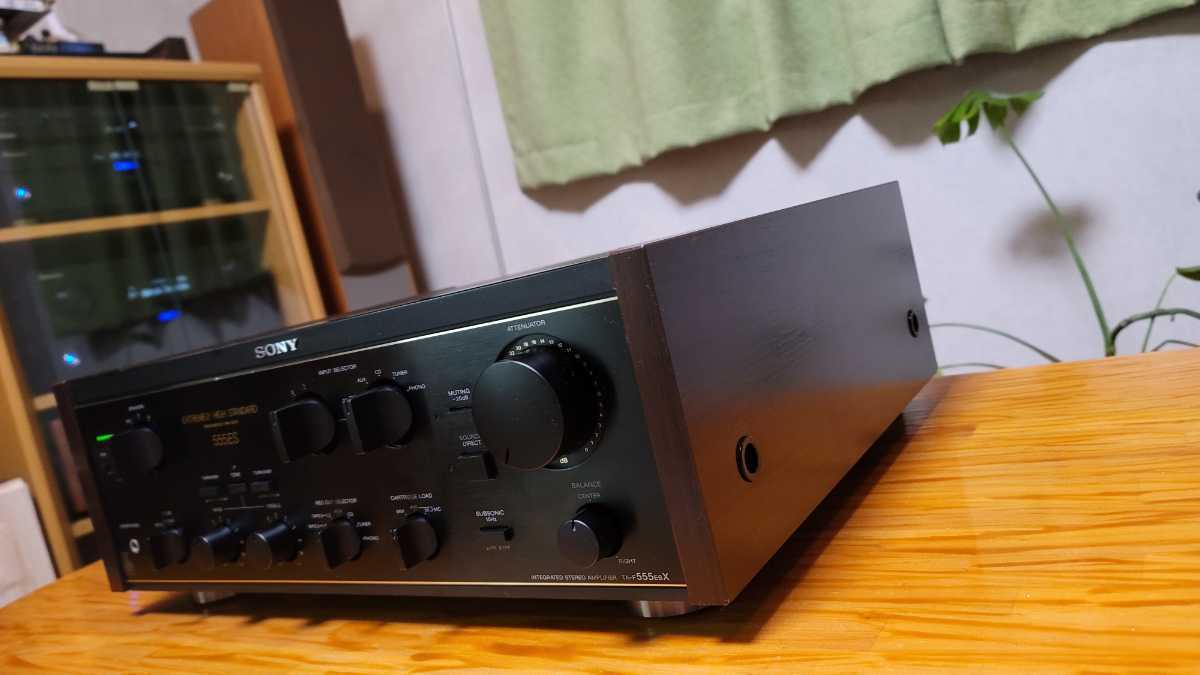 ソニー 分解整備済 SONY プリメインアンプ TA-F555ESX シリーズ中最強