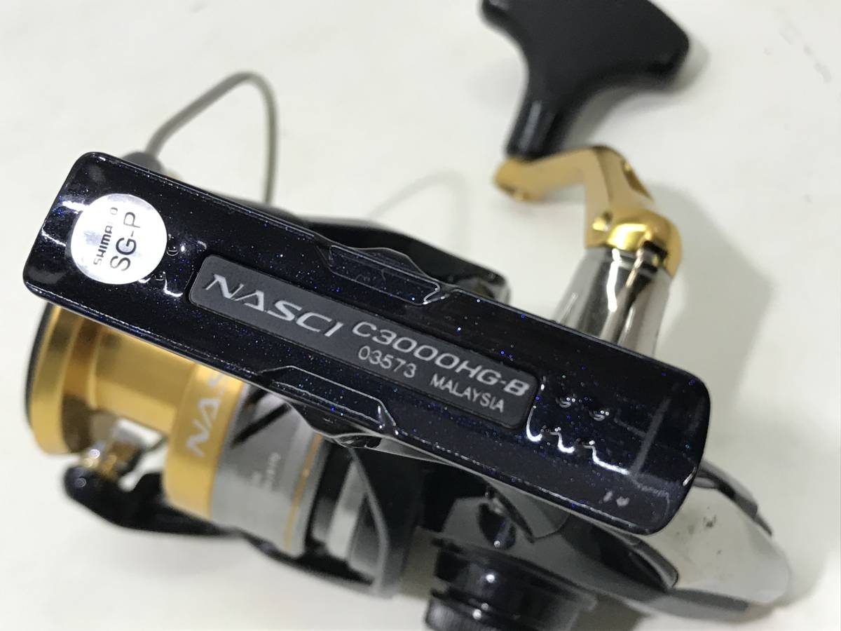 00150】シマノ/16ナスキー C3000HG-B/03573/スピニングリール/シーバス