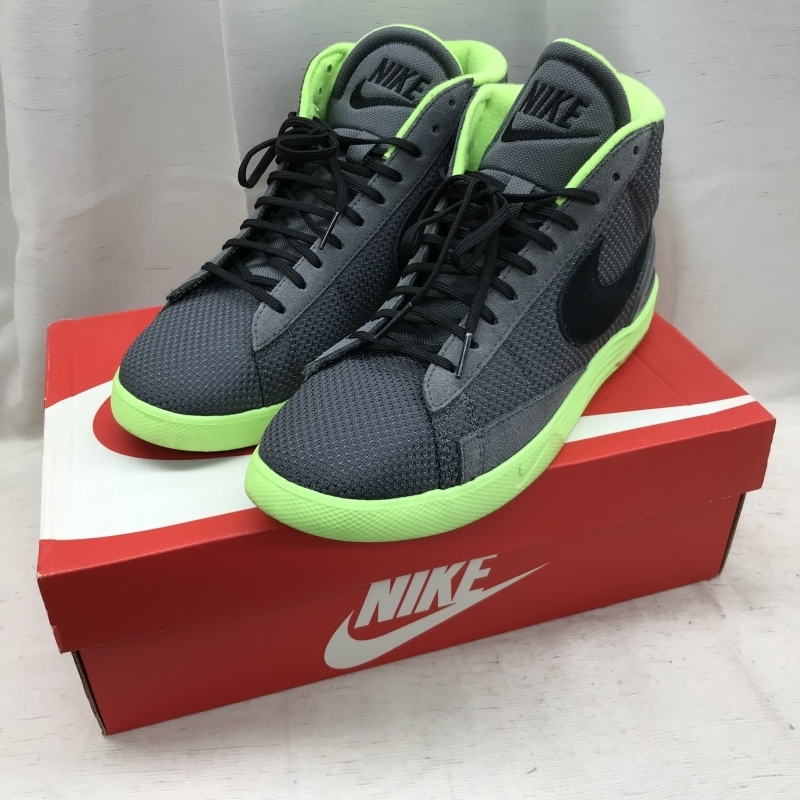 SALE，安い ＮＩＫＥ ナイキ ５５５０２９ ００５ ２６ ０ ハイカット ＬＵＮＡＲ ＢＬＡＺＥＲ ルナブレーザー グレー グリーン 靴/246(26.0cm)｜売買されたオークション情報、yahooの商品情報をアーカイ 26.0cm