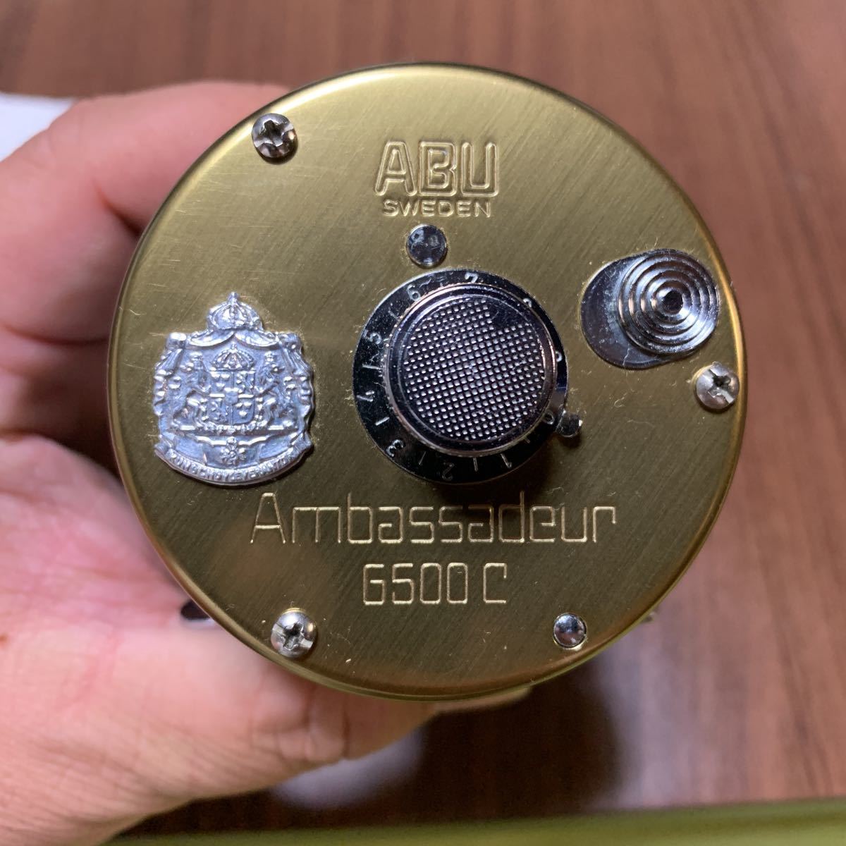 Ambassadeur アンバサダー ABU リール 6500C アブガルシア 袋付き 中古 