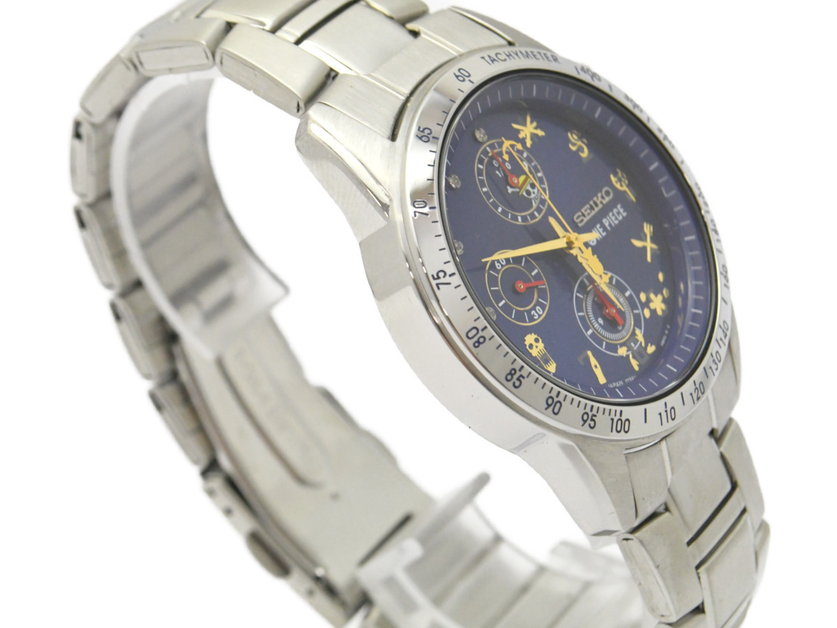 未使用品（極美品)] 動作OK【SEIKO】ONE PIECE ワンピース 20周年記念 