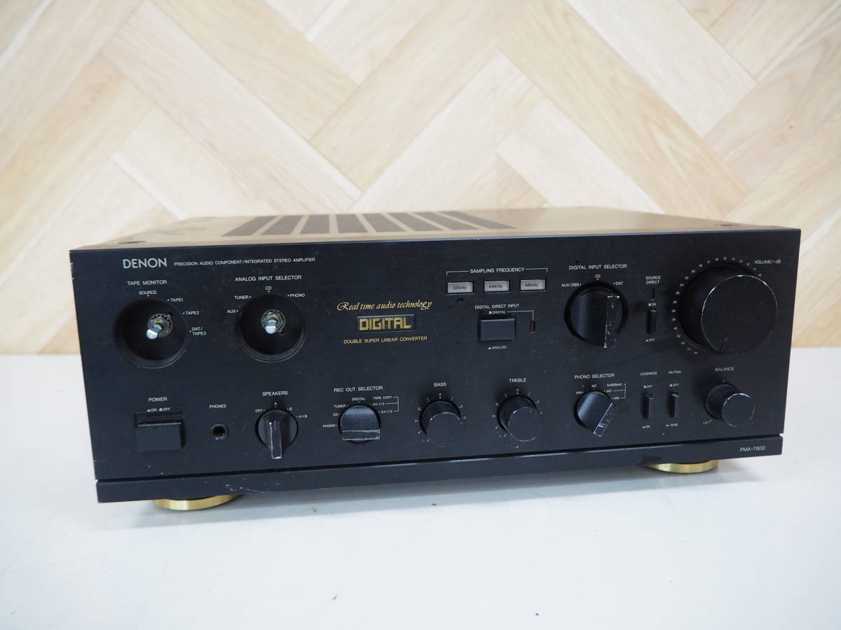 ☆【K0218-10】DENON デノン PMA-780D プリメインアンプ ジャンク PMA