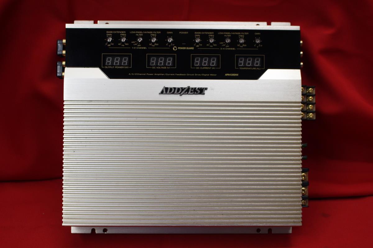 ☆clarion ADDZEST クラリオン アゼスト APA4300HX 150W×4チャンネル 