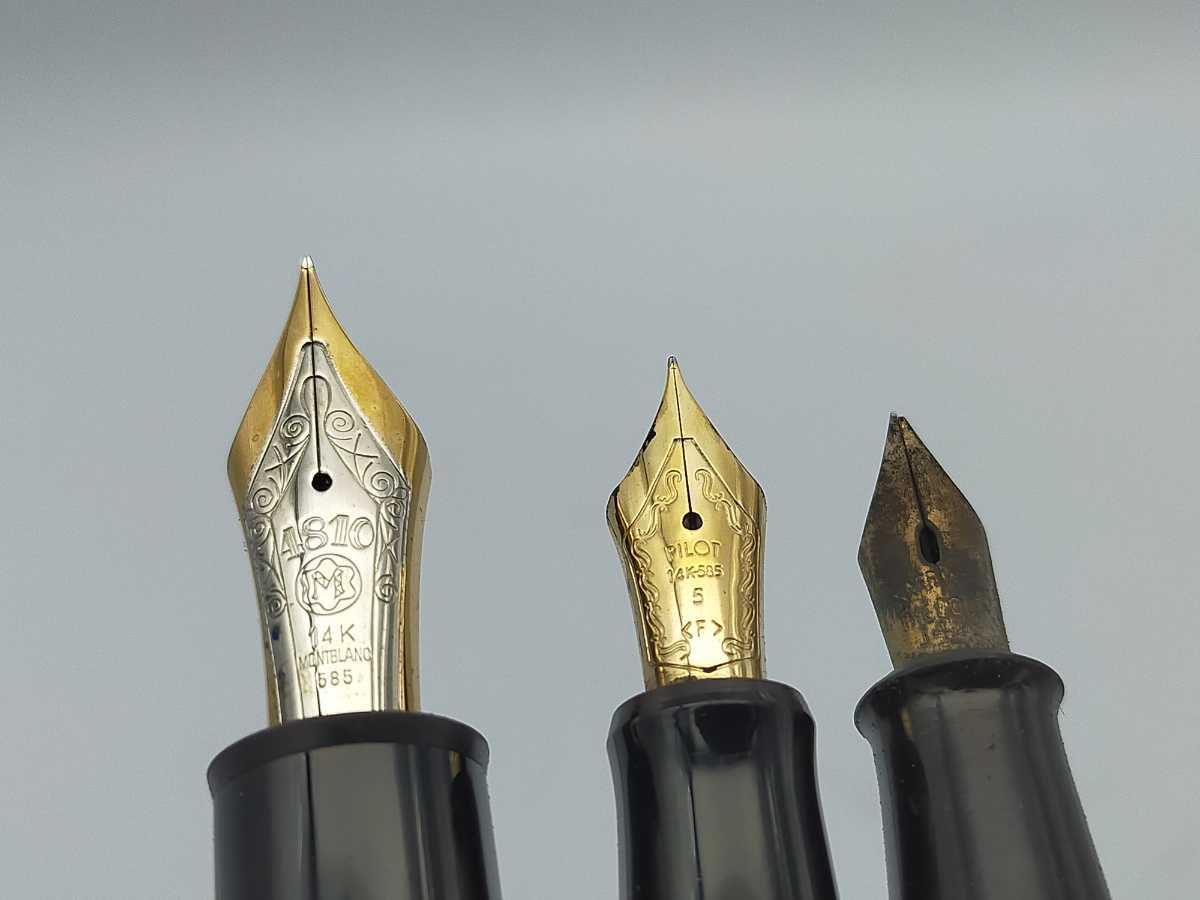 動作未確認【万年筆】K18 K14 まとめ PILOT PLATINUM PARKER
