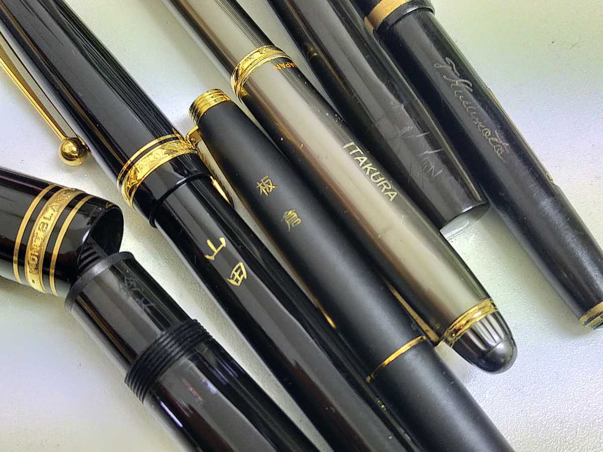 動作未確認【万年筆】K18 K14 まとめ PILOT PLATINUM PARKER