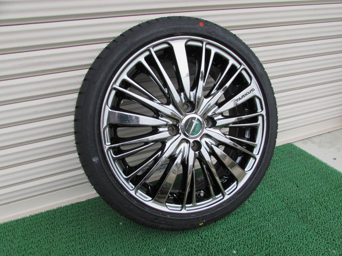 16インチ ロクサーニ メッキ ホイール 5.5J オフセット ＋ 48 PCD 100 