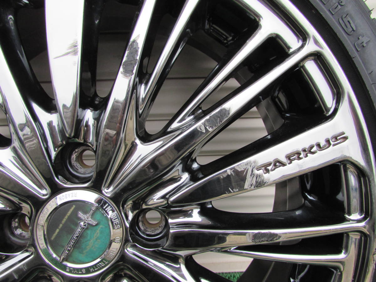 16インチ ロクサーニ メッキ ホイール 5.5J オフセット ＋ 48 PCD 100 