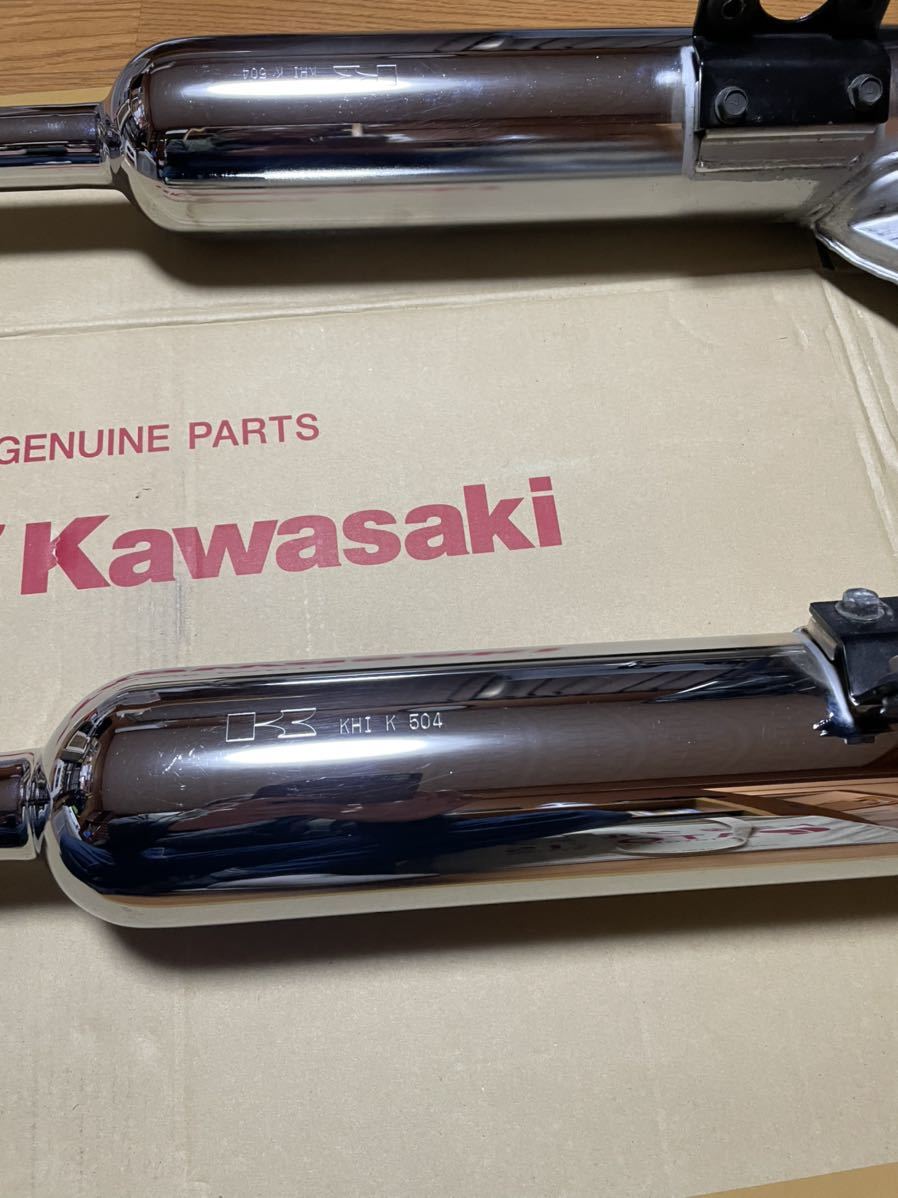 W400純正マフラー カワサキ (マフラー本体（純正）)｜売買された