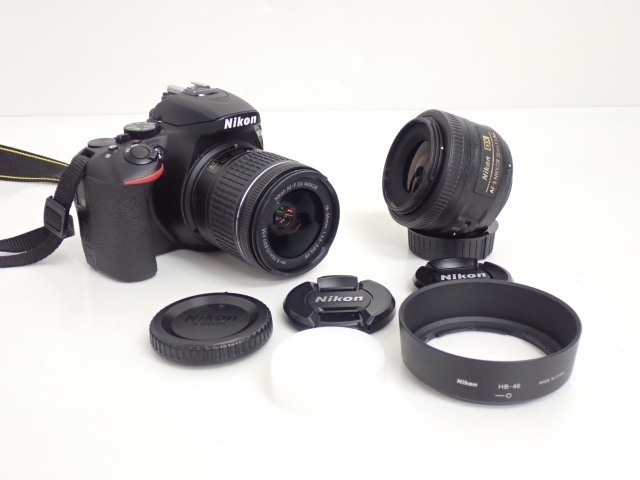 Nikon デジタル一眼レフカメラ D5600 18-55 VR レンズキット + 単焦点