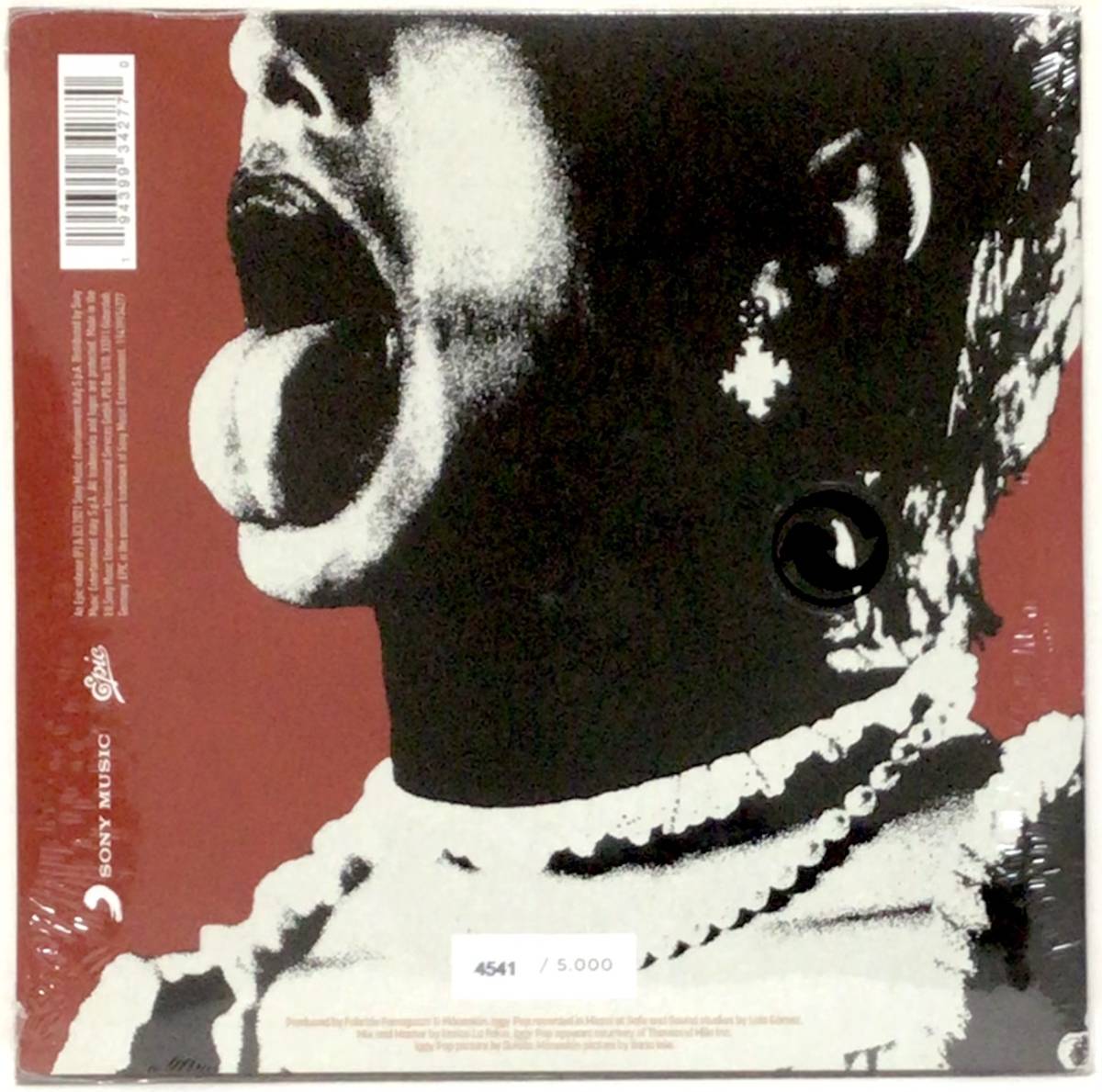 欧7シールド】 MANESKIN & IGGY POP / I WANNA BE YOUR SLAVE / 5000枚 